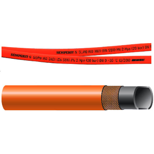 Рукава пропан-бутановые для сварки GWPB "SEMPERIT"(цвет оранжевый)EN559:2003.